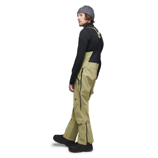 Black Diamond Recon Stretch Bibs Παντελόνι ανδρικό με τράκες, σκούρο πράσινο