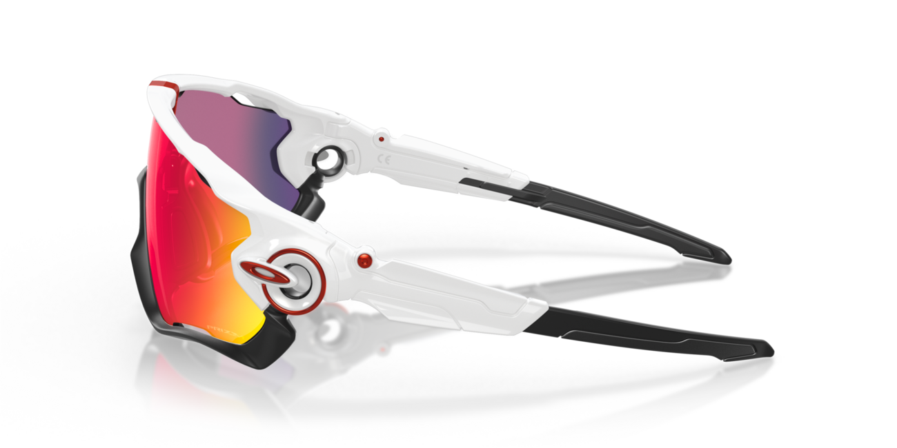 Oakley JAWBREAKER Γυαλιά Ηλίου με Σκελετό Polished White και Φακούς Prizm Road