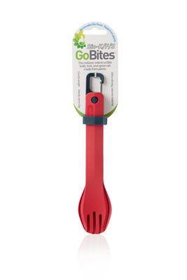 Humangear GoBites BIO Σετ Μαχαιροπίρουνων Κ/Π/Μ, κόκκινο