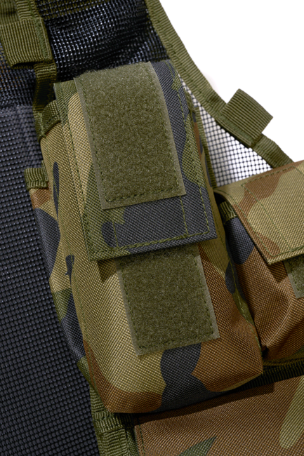 Brandit Αμάνικο Γιλέκο Tactical, Woodland