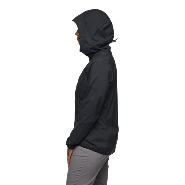 Black Diamond Alpine Start Hoody Ultralight Softshell Μπουφάν γυναικείο, μαύρο