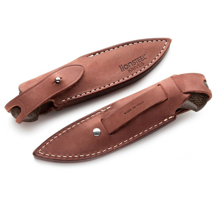 Lionsteel WILLY WL1 μαχαίρι σταθερής λάμας με χειρολαβή micarta CVG