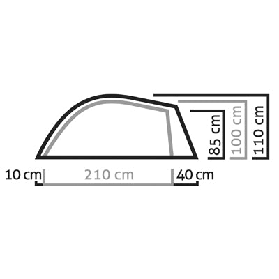Σκηνή Salewa Litetrek για 2 άτομα
