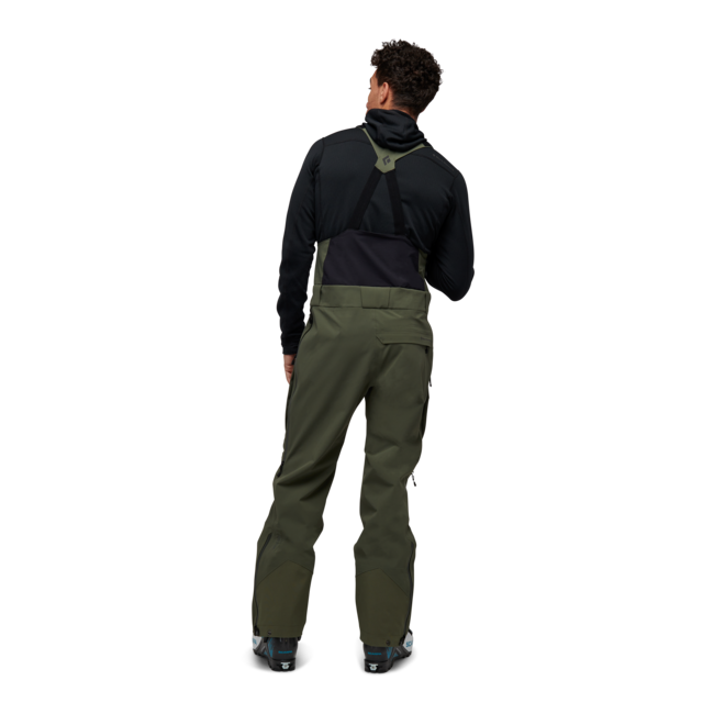 Black Diamond Recon Stretch Bibs Παντελόνι ανδρικό με Τιράντες, tundra