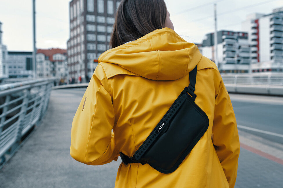 Fidlock Dry Bag Sling προστατευτική αδιάβροχη θήκη, μαύρο