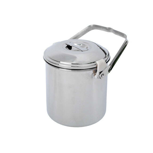 BasicNature Billy Can Κατσαρόλα από Ανοξείδωτο Χάλυβα 2 l