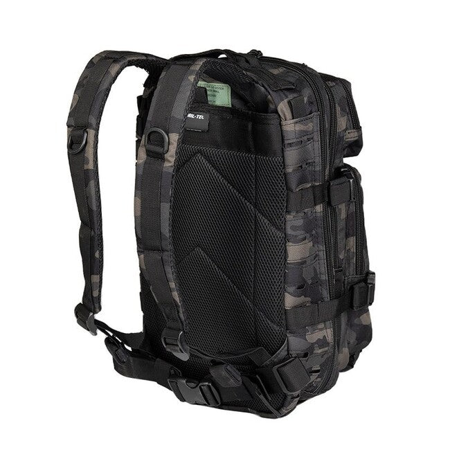 Mil-Tec Σακίδιο Πλάτης ASSAULT I LASER CUT, σκούρο camo