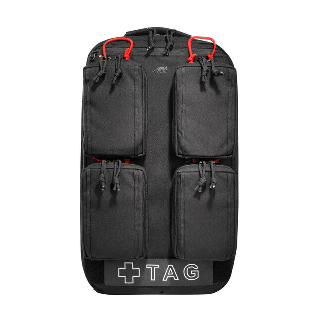 Tasmanian Tiger Medic Mascal Pack σακίδιο πλάτης πρώτων βοηθειών, μαύρο 19L