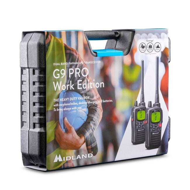 Midland G9 Pro Work Edition Two-Way Radio Set