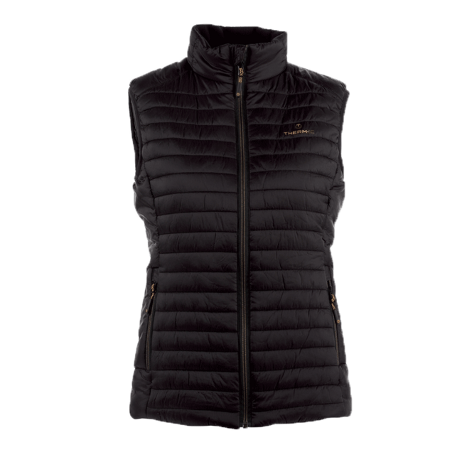 Therm-ic Women's Heated Vest, Black