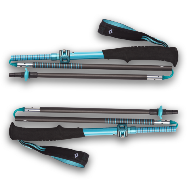 Black Diamond Distance Carbon Flz Γυναικείες Ραβδί Trekking, Σκούρο Patina