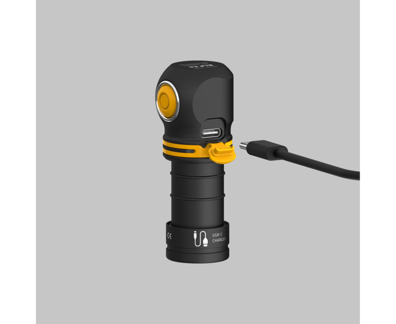 ArmyTek Elf C1 USB-C Κεφαλόφωτο LED με Μπαταρία 930 lm Φακός Χειρός, Θερμό Λευκό