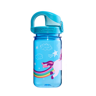 Nalgene Grip-n-Gulp Sustain Μπουκάλι Νερού Παιδικό 0,35 L, blue unicorn