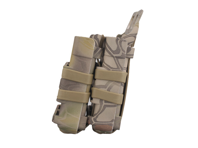 Emersongear Fast Mag Friction Gen 3 Θήκη Πλαστική για Δύο Περιοδικά, Mandra camo