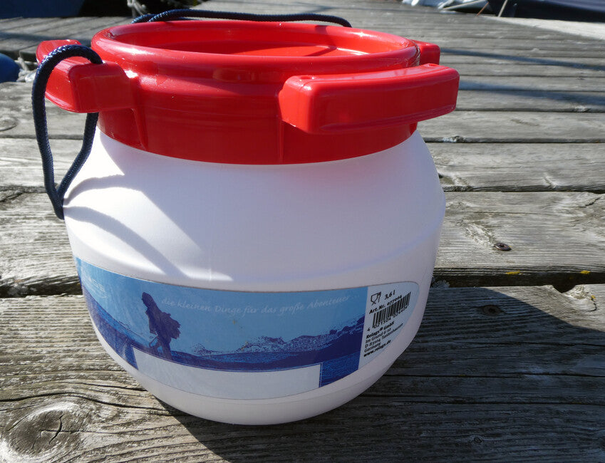 BasicNature Μπουκάλι Νερού με Ευρύ Στόμιο, Λευκό, 3,6 l