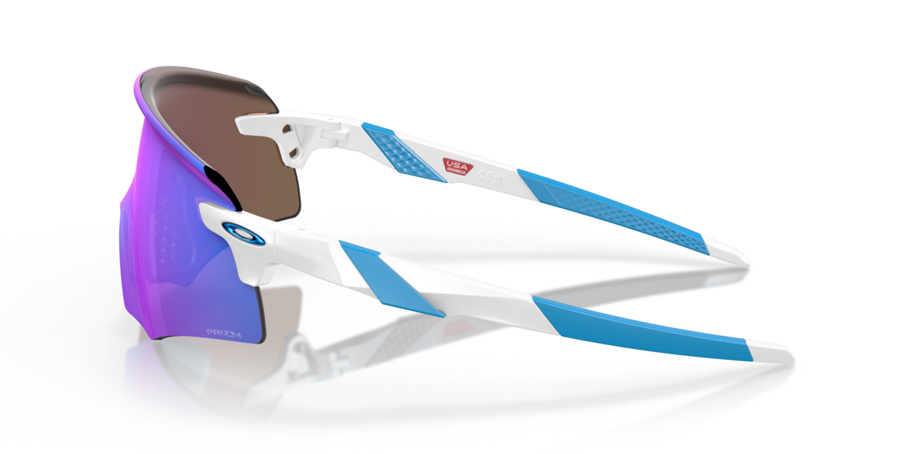 Oakley ENCODER Γυαλιά Ηλίου με Σκελετό Polished White και Φακούς Prizm Sapphire