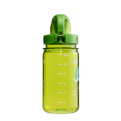 Nalgene Grip-n-Gulp Sustain Μπουκάλι Νερού Παιδικό, green nessie, 0,35 L