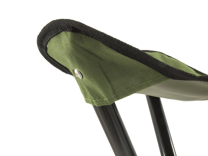 BasicNature Travelchair Τριπόδι Καρέκλα, πράσινο χάλυβα