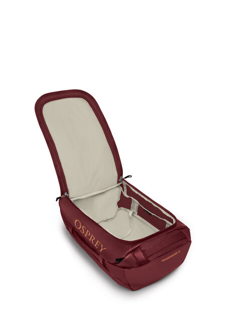 OSPREY TRANSPORTER 40 Τσάντα Ταξιδίου, red mountain