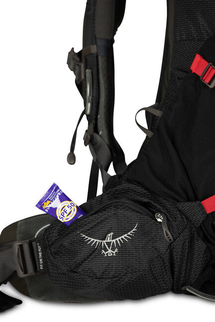OSPREY AETHER PLUS 100 σακίδιο πλάτης τουριστικό, μαύρο