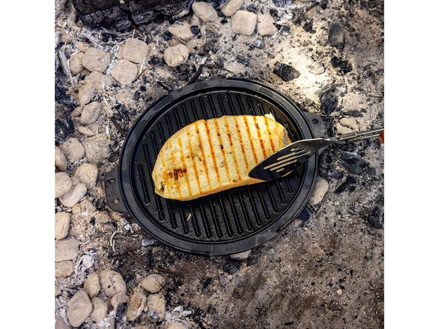 GSI Outdoors Guidecast Griddle Διπλής Όψης Μαντεμένια Σχάρα 300 mm