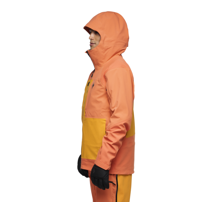 Black Diamond Recon Stretch Pro Shell Μπουφάν Σκι ανδρικό, bd orange-flame orange