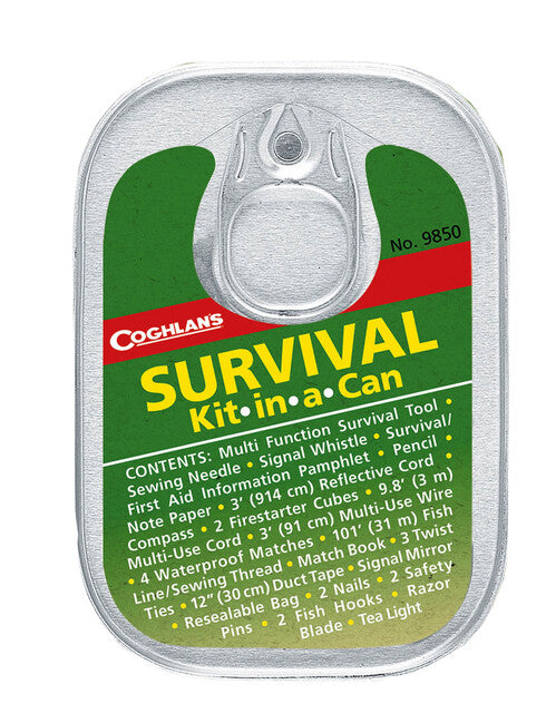 Coghlans Kit-in-a-Can κιτ επιβίωσης