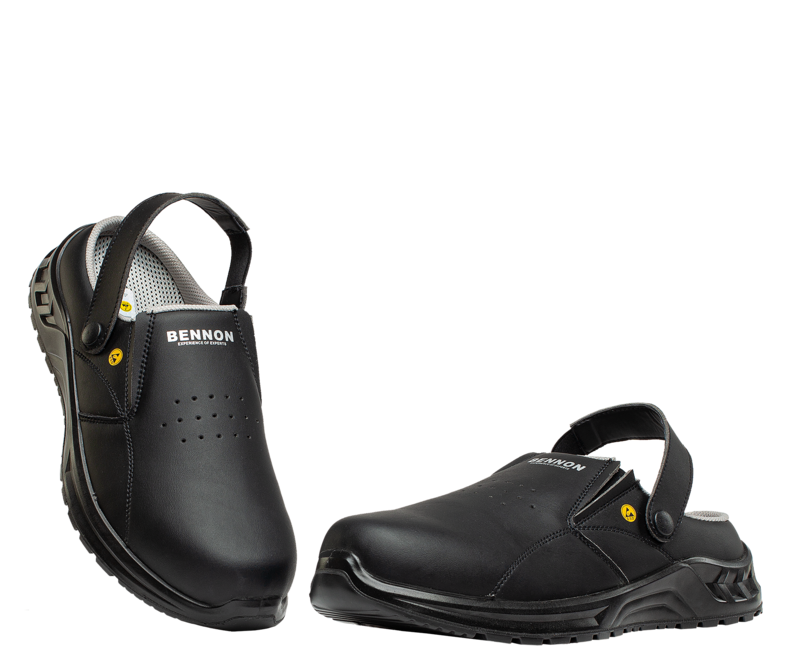BENNON BLACK SB ESD Παπούτσια Εργασίας Σαγιονάρα