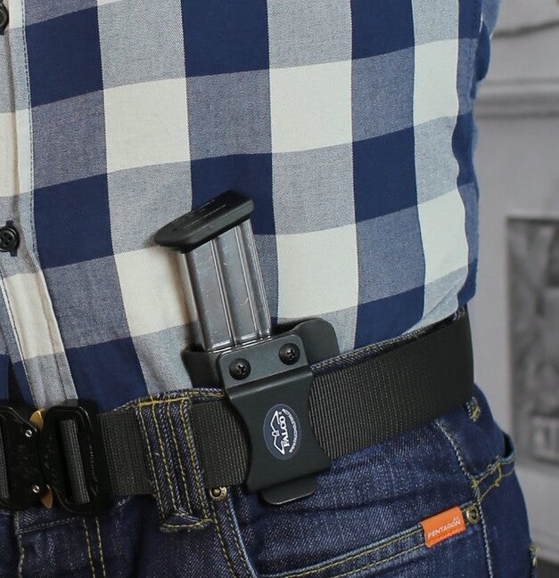 Falco F901 2021 Kydex Θήκη για ένα Γεμιστήρα Glock 19, Μαύρο Αριστερό