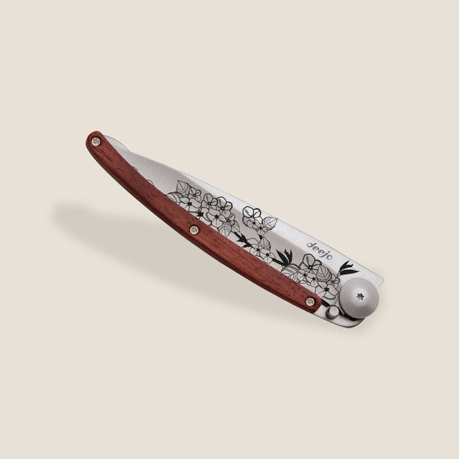 Deejo Tattoo Cherry Blossom Αναδιπλούμενο Μαχαίρι coralwood