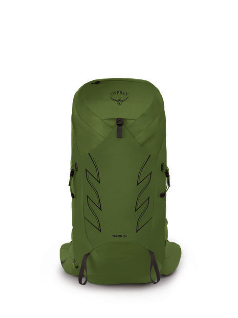 OSPREY TALON 36 Σακίδιο Πλάτης Πεζοπορίας, Πράσινη Ζώνη/Μαύρο