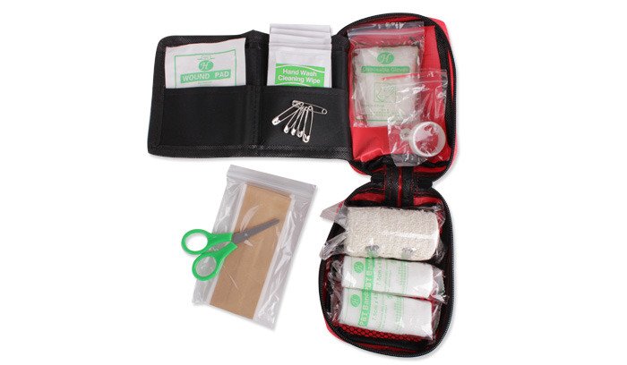 Mil-Tec First Aid Kit Midi Κιτ Πρώτων Βοηθειών, Λαδί