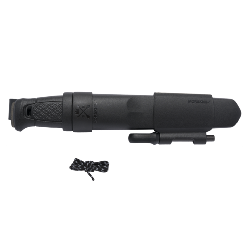 Morakniv Garberg BlackBlade Μαχαίρι Outdoor με Σετ Επιβίωσης, μαύρο