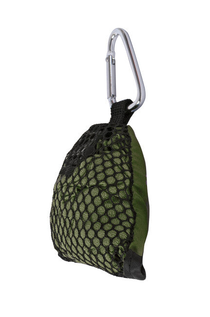 BasicNature Mini Towel Πετσέτα Ταξιδίου Υπερμαλακή από Μικροΐνες, L, ελιά