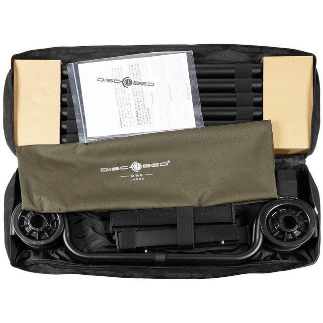 Disc-O-Bed ONE L Σκηνοκρεβάτι Πτυσσόμενο, OD green