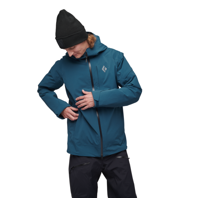 Black Diamond Recon Insulated Shell Αδιάβροχο Μπουφάν ανδρικό, azurite