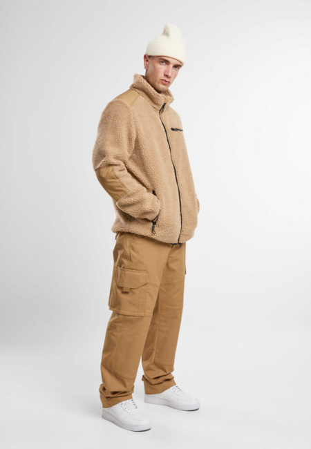 Brandit Ramble Fleece Μπουφάν ανδρικό Teddyfleece, camel