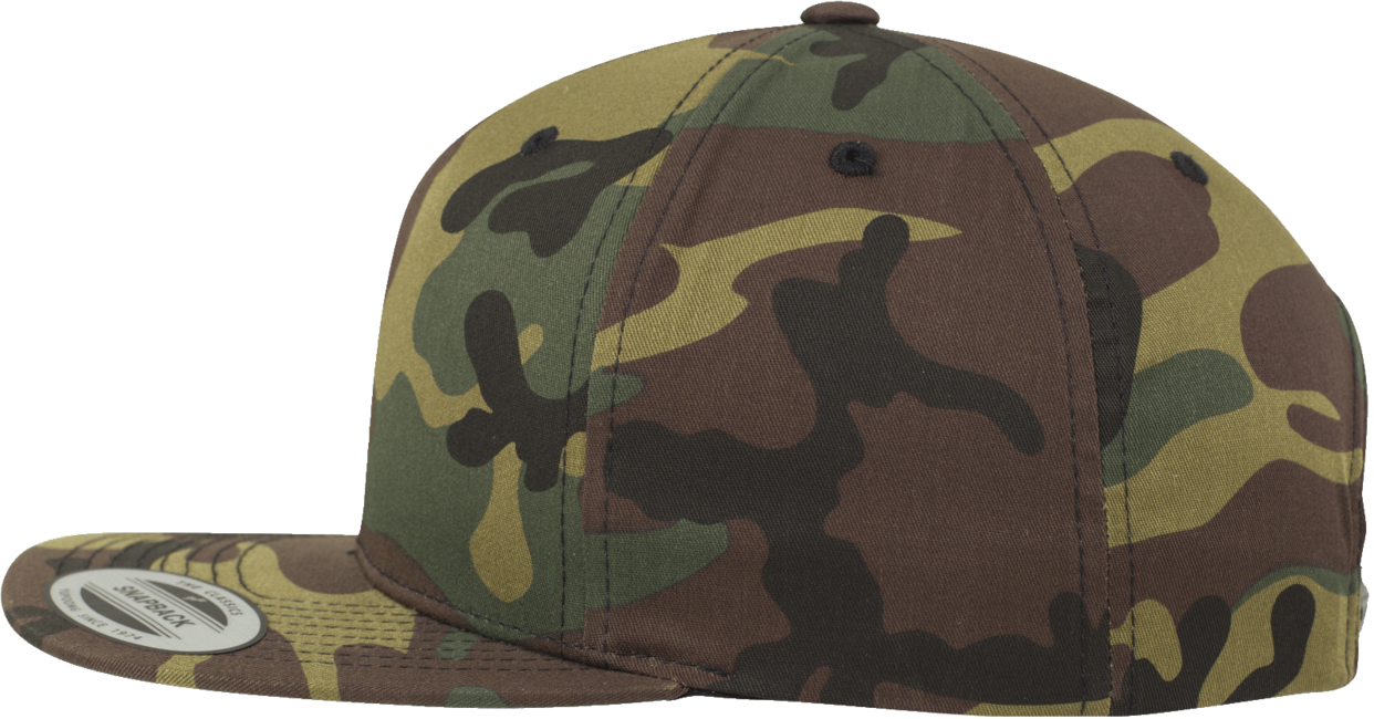 Brandit Camo Classic Snapback σκούφος, woodland