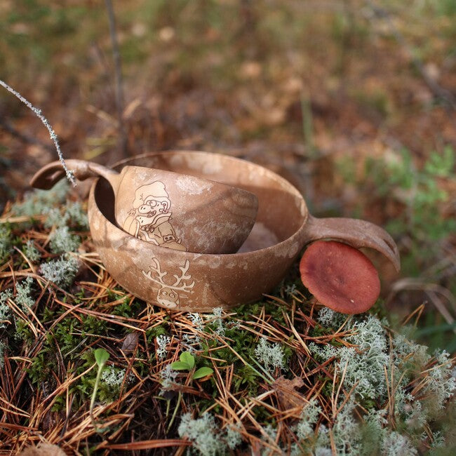 KUPILKA 55 Reindeer Bowl, Brown