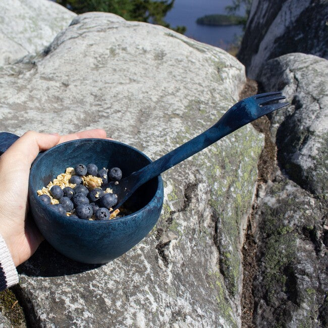Kupilka Spork 205 κουτάλι και πιρούνι σε ένα, μπλε