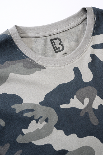 Brandit Μπλουζάκι Γκρι Camo