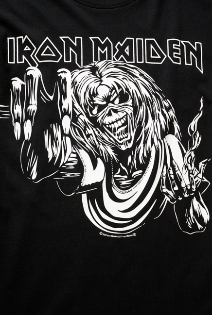 Brandit Iron Maiden Μπλουζάκι Eddy Glow, μαύρο