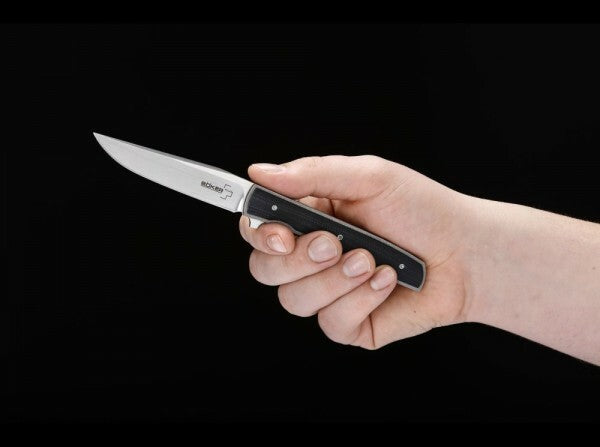 BÖKER® Urban Trapper Μαχαίρι Τσέπης 8,7 cm, Μαύρο, G10