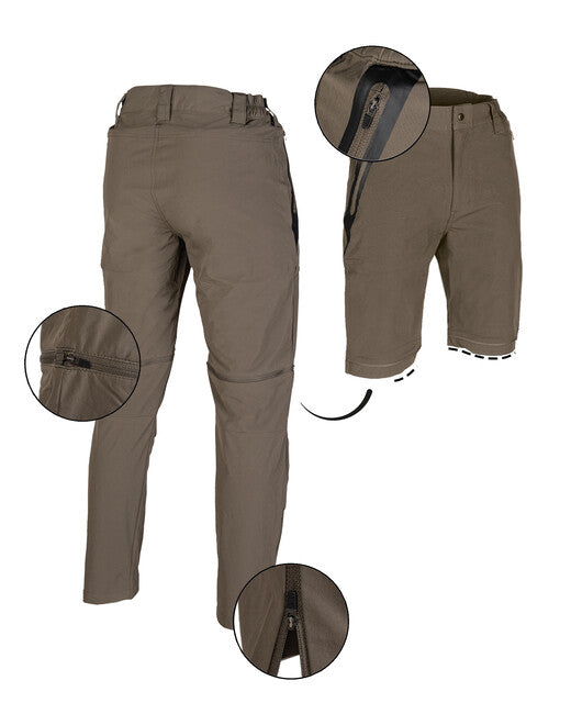 Mil-Tec PERFORMANCE ZIP-OFF παντελόνι, ranger green