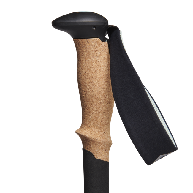 Black Diamond Pursuit Shock Μπατόν Πεζοπορίας, steel grey-foam green
