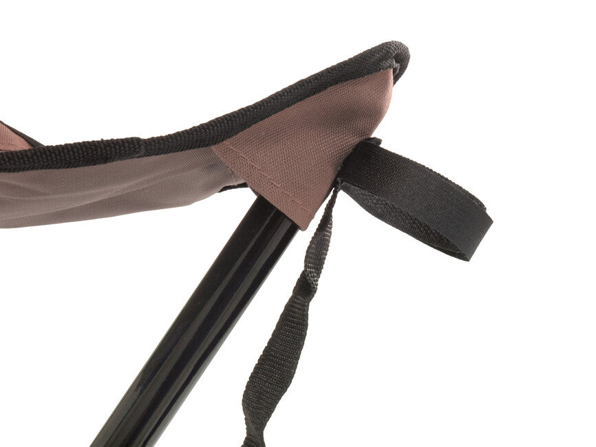 BasicNature Travelchair Τρίποδο Χάλυβα, Καφέ