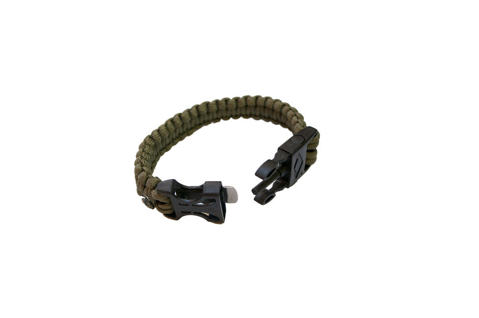 Origin Outdoors Bracelet Paracord με Κόρνα Σήματος και Χάλυβα Πυρομαχίας