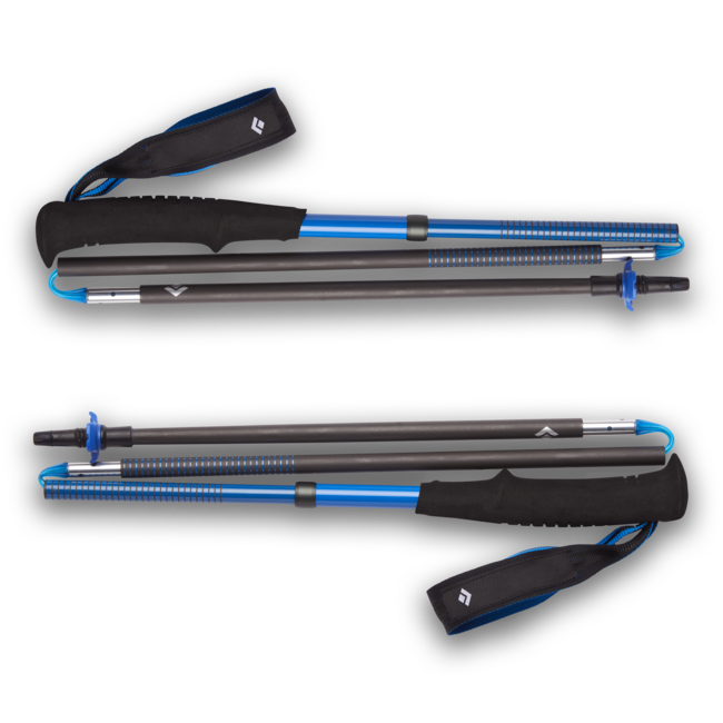 Black Diamond Distance Carbon Z Μπατόν Πεζοπορίας, Ultra Blue