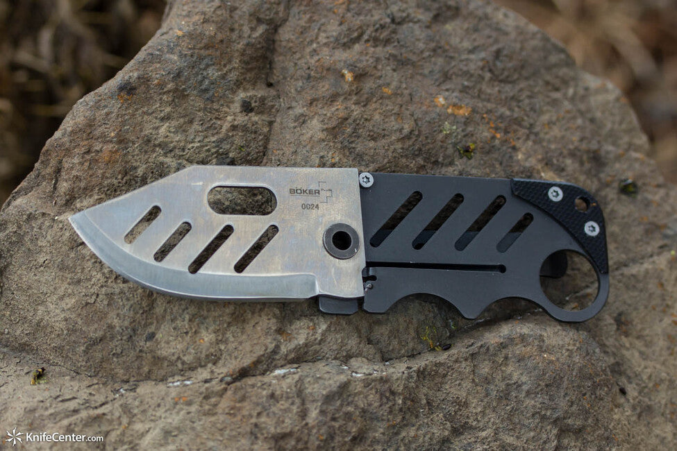 BÖKER® Credit Card Knife Μαχαίρι Τσέπης 5,8 cm, G10, Τιτάνιο
