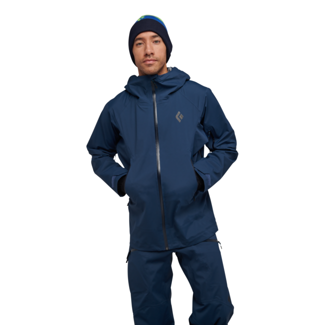 Black Diamond Recon Lt Stretch Shell Μπουφάν Σκι Ανδρικό, Ινδικό Μπλε